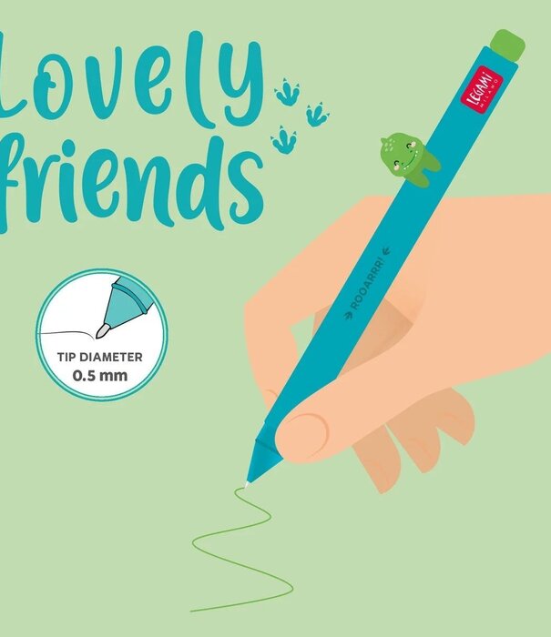 Legami gel pen lovely friends - dino