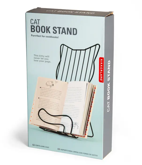 Kikkerland Cat book stand