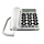 Doro Easy vaste telefoon 313ci wit  met nummerweergave