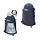 Odocare 45L incl. stalen wielen