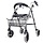 Rollator GoGo light incl mand en rugsteun