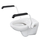 Toiletbeugelset hoogte armleuning 25 cm staal wit