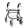 Rollator Fellow Roll Classic extra breed Antraciet