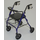 Rollator lichtgewicht extra breed max 178 kg