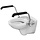 Toiletbeugelset hoogte armleuning 25 cm RVS