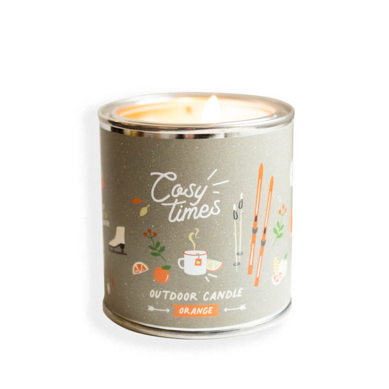 Outdoor scented candle Orange 250ml