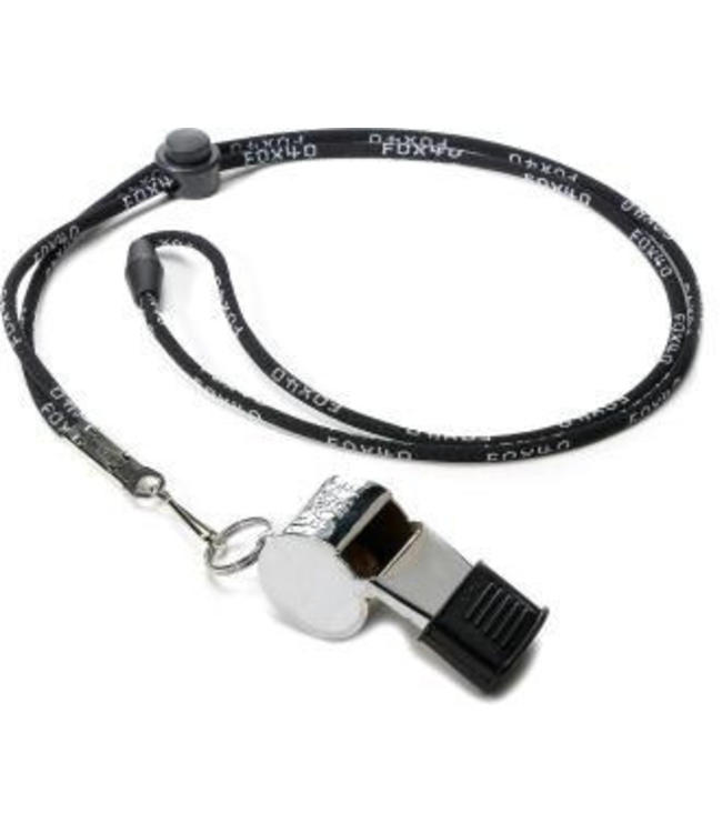 Bauer Metal Whistle CMG With Lanyard