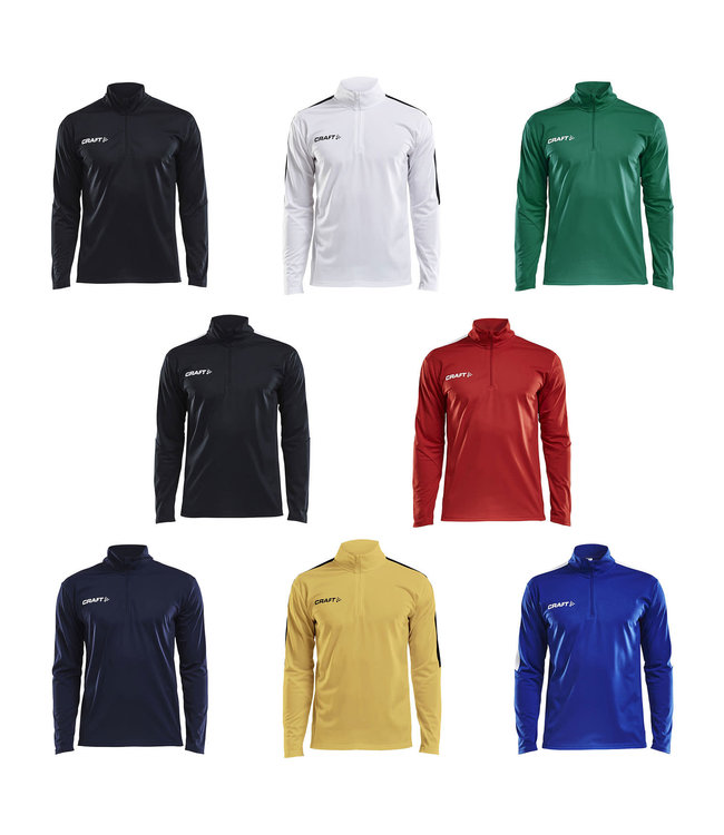 Craft Craft Progress Halfzip LS Tee