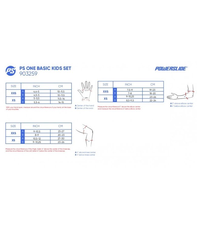 Powerslide Powerslide Standaard Protectie Kids Set