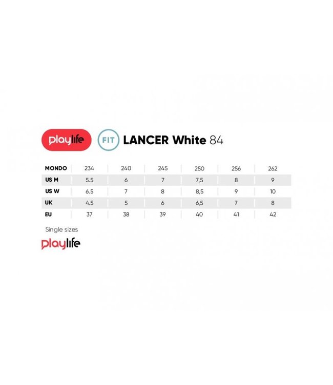 Powerslide Powerslide Playlife Lancer White 84 Skate