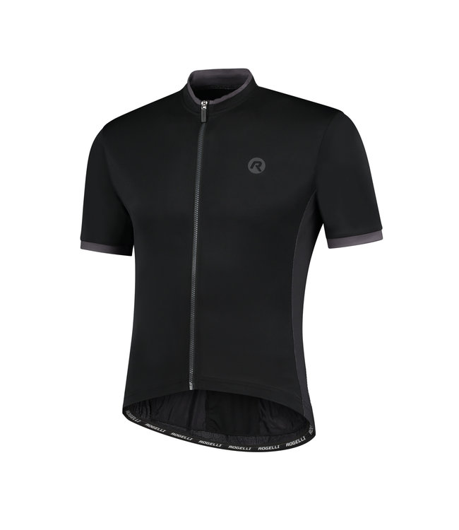 Rogelli Rogelli Essential KM Wielershirt Zwart