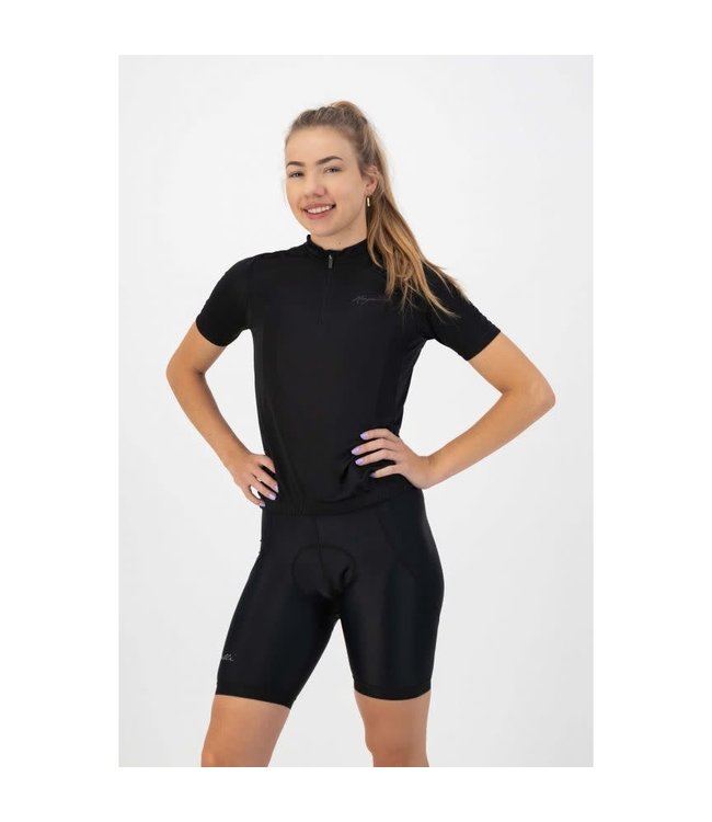 Rogelli Rogelli Core Ladies KM Wielershirt Zwart