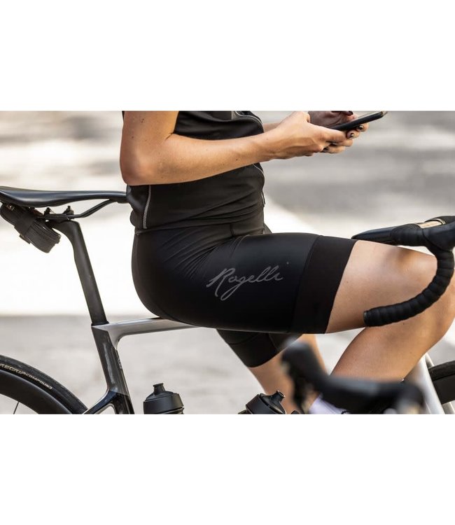 Rogelli Rogelli Essential Ladies Wielerbroek Zwart