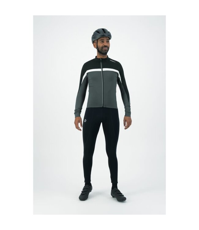 Rogelli Rogelli Course LM Trainingsjack Zwart/Grijs/Wit