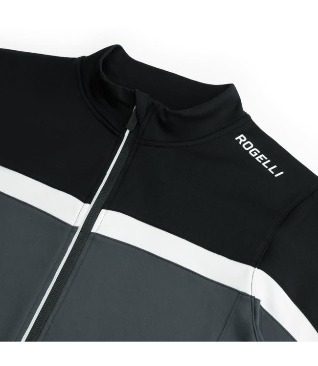 Rogelli Rogelli Course LM Trainingsjack Zwart/Grijs/Wit