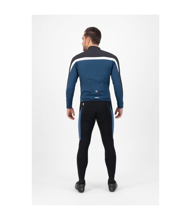 Rogelli Rogelli Course LM Trainingsjack Zwart/Blauw/Wit