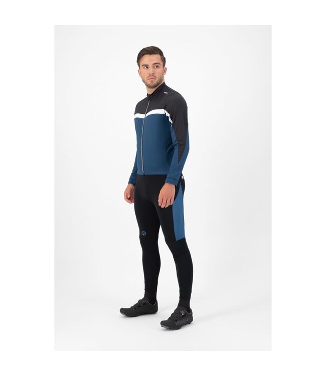 Rogelli Rogelli Course LM Trainingsjack Zwart/Blauw/Wit