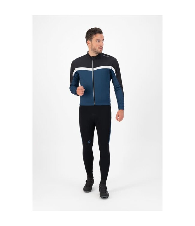 Rogelli Rogelli Course LM Trainingsjack Zwart/Blauw/Wit