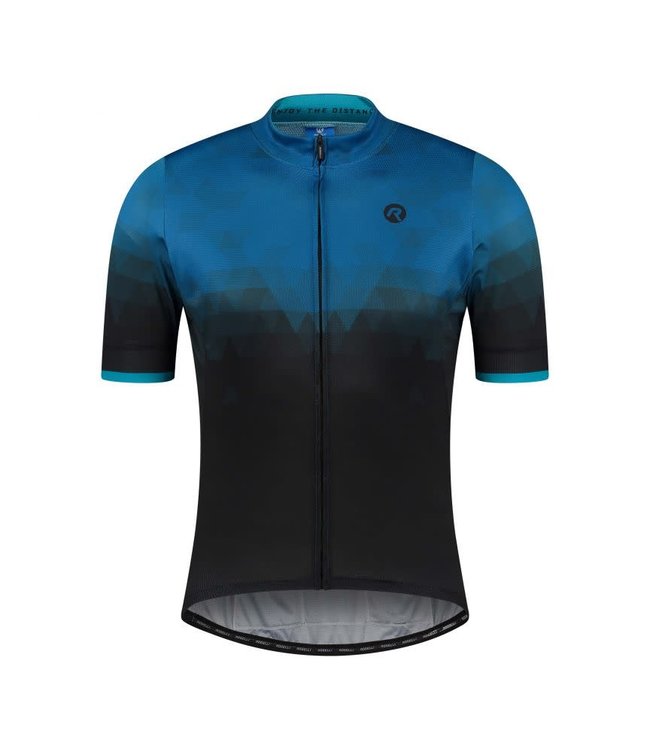 Rogelli Rogelli Sphere KM Wielershirt Zwart/Blauw