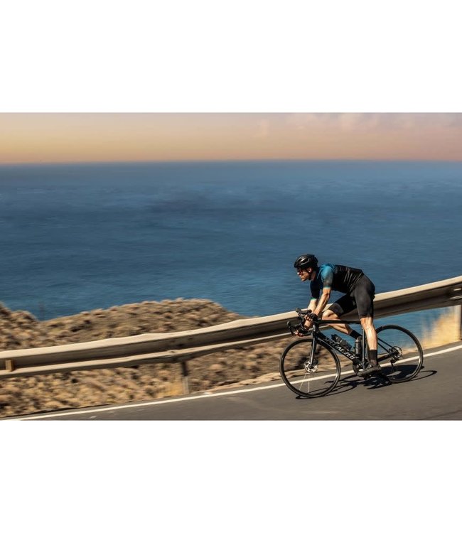 Rogelli Rogelli Sphere KM Wielershirt Zwart/Blauw