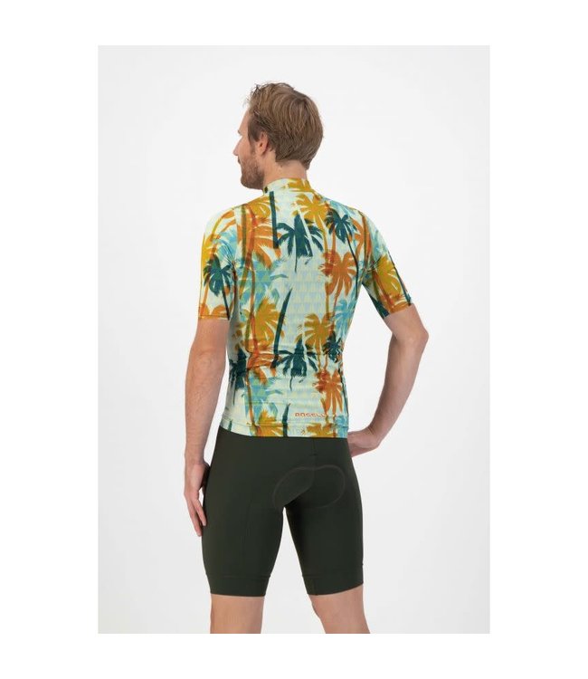 Rogelli Rogelli Hawaii KM Wielershirt Mint/Oranje