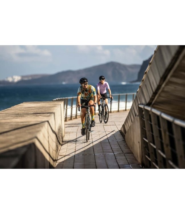 Rogelli Rogelli Hawaii KM Wielershirt Mint/Oranje