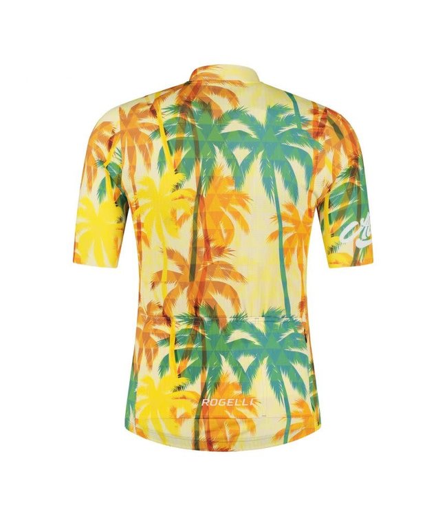 Rogelli Rogelli Hawaii KM Wielershirt Geel