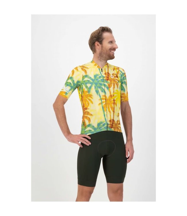 Rogelli Rogelli Hawaii KM Wielershirt Geel
