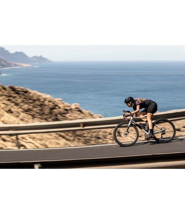 Rogelli Rogelli Marble Ladies KM Wielershirt Blauw/Roze