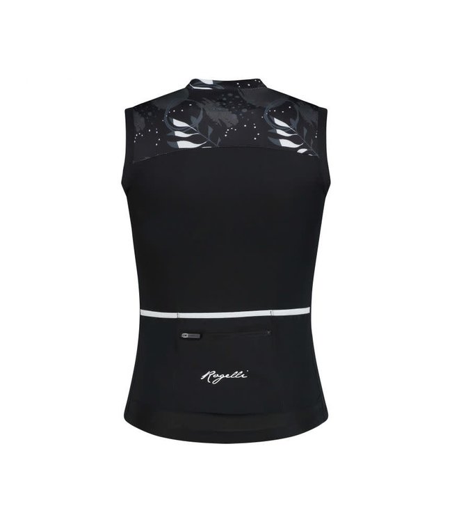 Rogelli Rogelli Harmony Ladies ZM Wielershirt Zwart/Wit