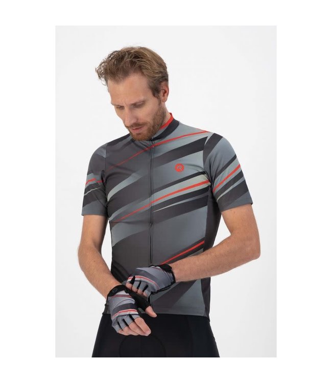 Rogelli Rogelli Buzz Wielerhandschoen Grijs/Rood