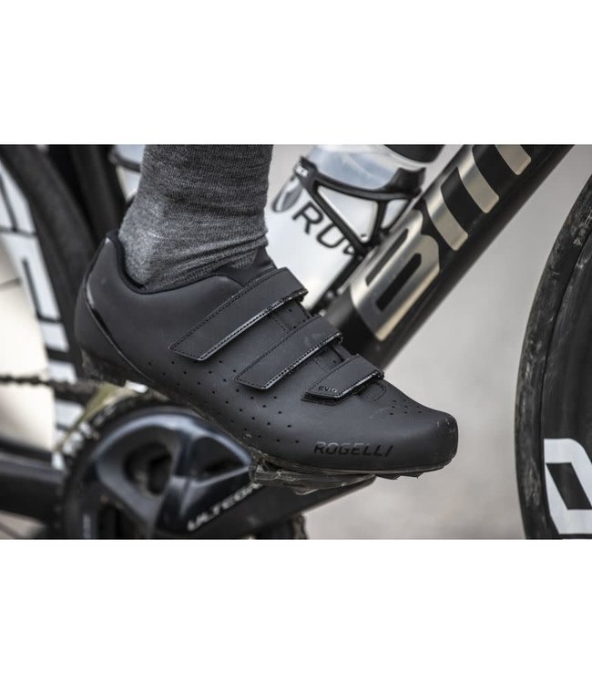 Rogelli Rogelli R-100 Wielerschoenen Zwart