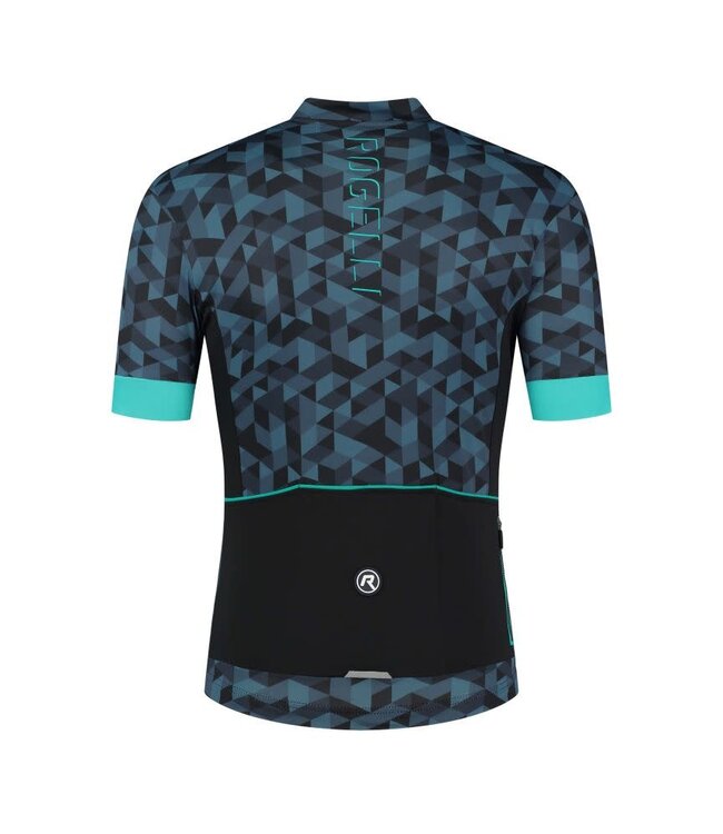 Rogelli Rogelli Rubik Wielershirt Grijs/Turquoise