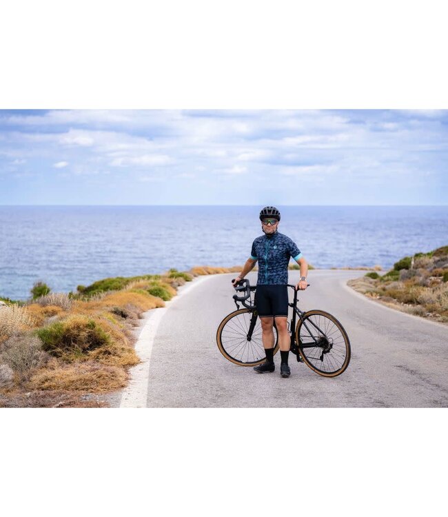 Rogelli Rogelli Rubik Wielershirt Grijs/Turquoise