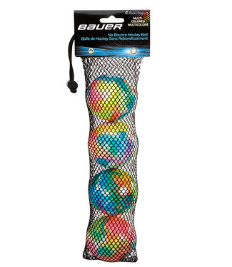 Bauer Bauer Multi Colored Ball - 4 pack