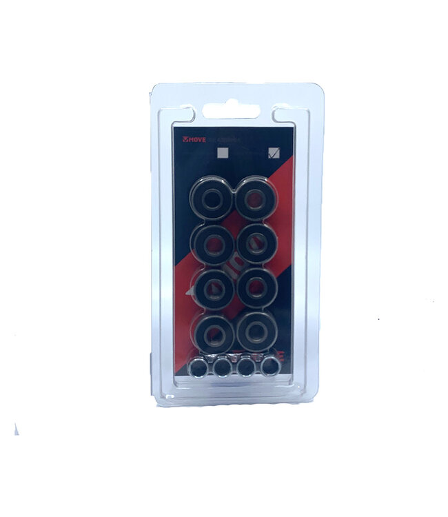 Move Abec 9 Crome Bearing - 8-pack