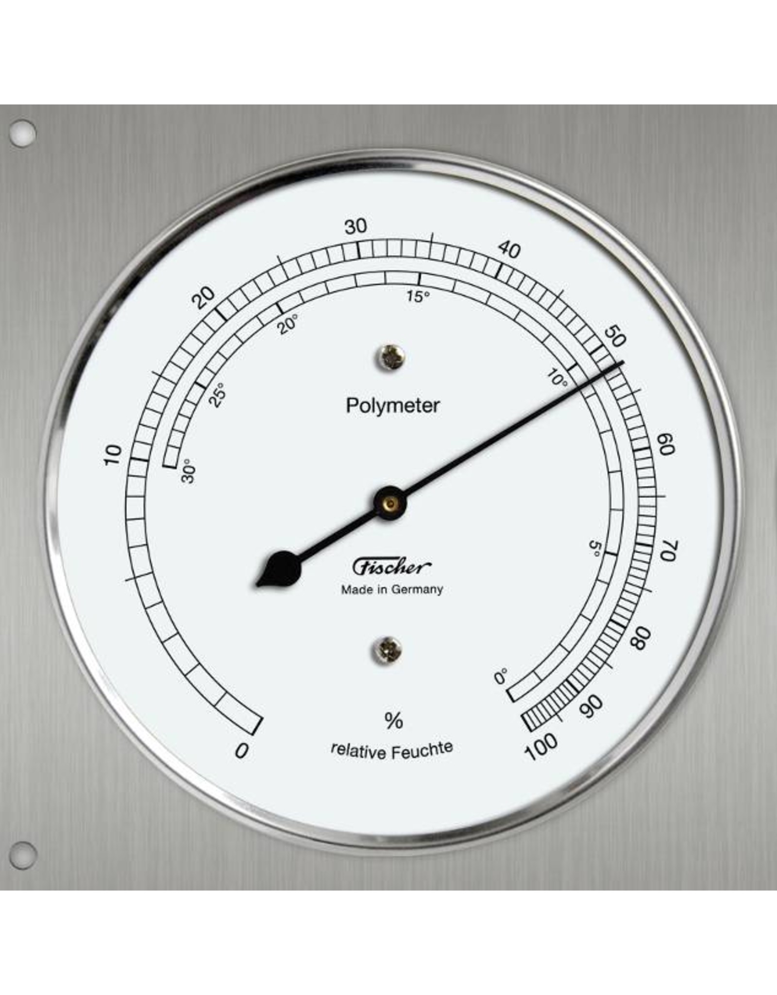 Fischer 009 Polymeter met hygrometer en thermometer, dauwpunt, dampdruk, etc!