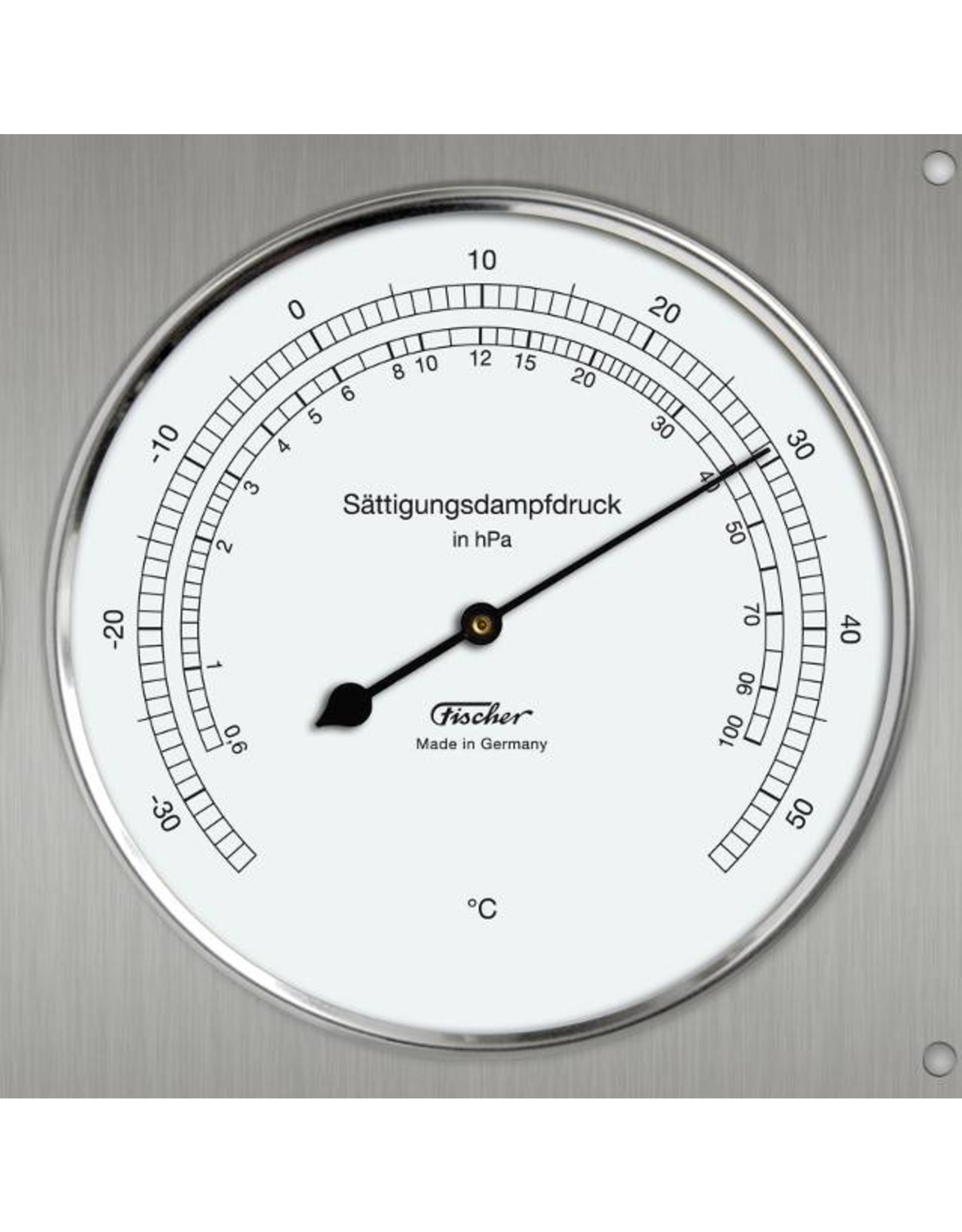 Fischer 009 Polymeter met hygrometer en thermometer, dauwpunt, dampdruk, etc!