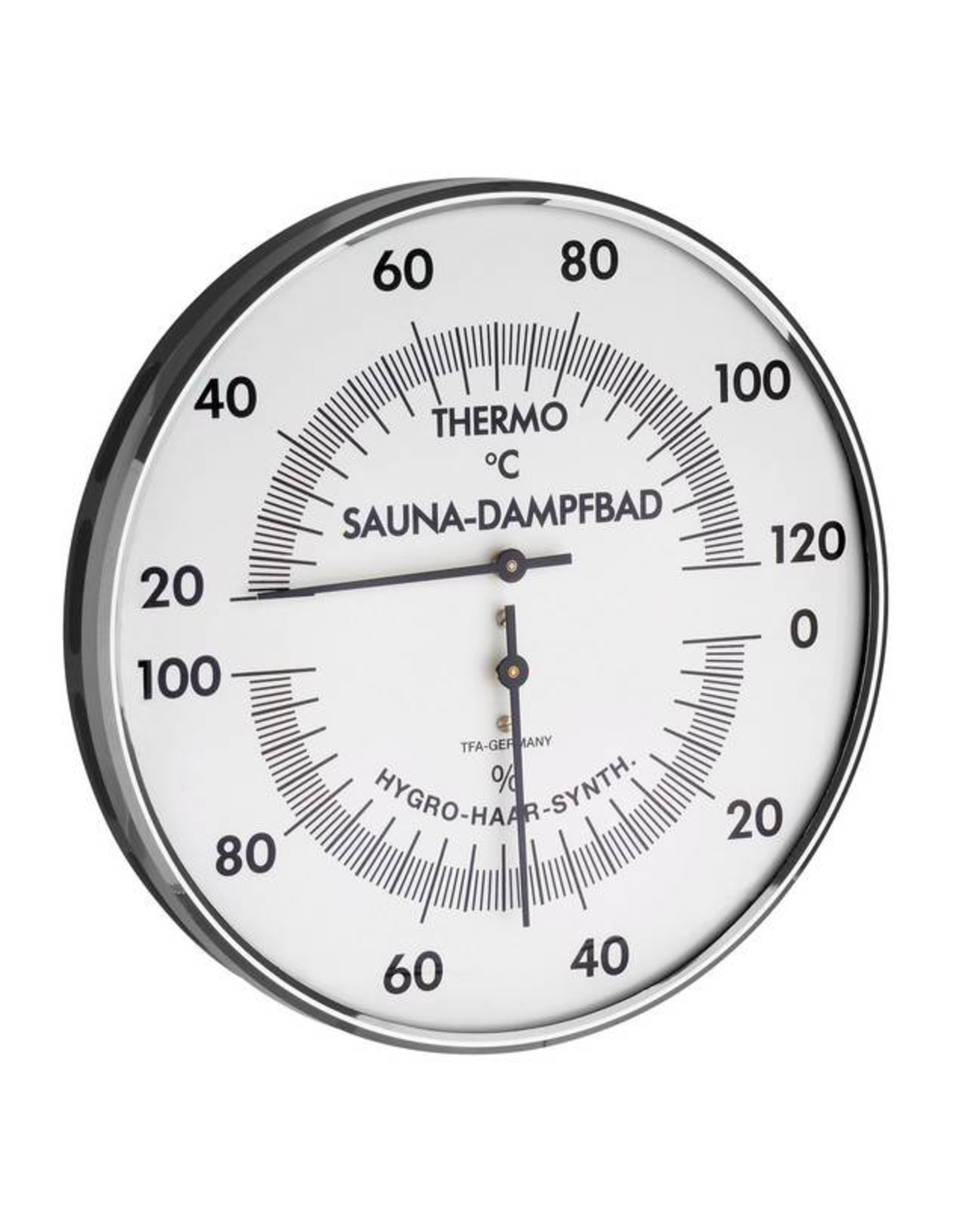 TFA 013 Voor sauna en stoombad, thermo-hygrometer,  snel en nauwkeurig