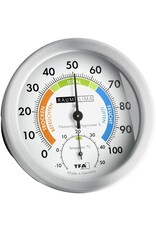 TFA 016 Hygrometer met thermometer, gekleurde comfort-zones, kan ook staan