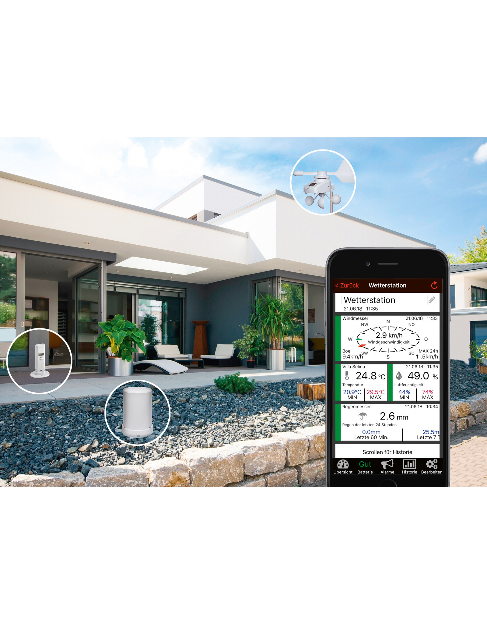 TFA 140 Gateway voor weerstation WeatherHub