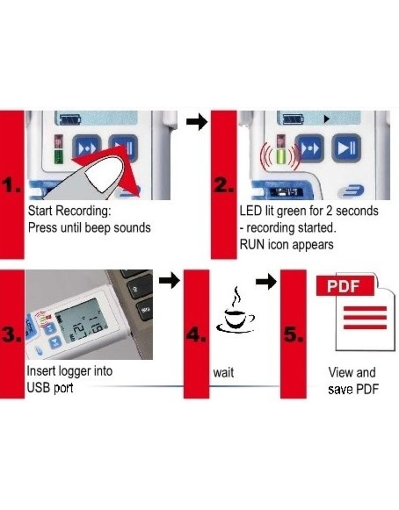 TFA 006 Thermo-hygro-barometer, USBstick, dataopslag, software, Duits  prod.
