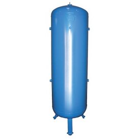 Persluchtketel verticaal 500 liter blauw 11 bar