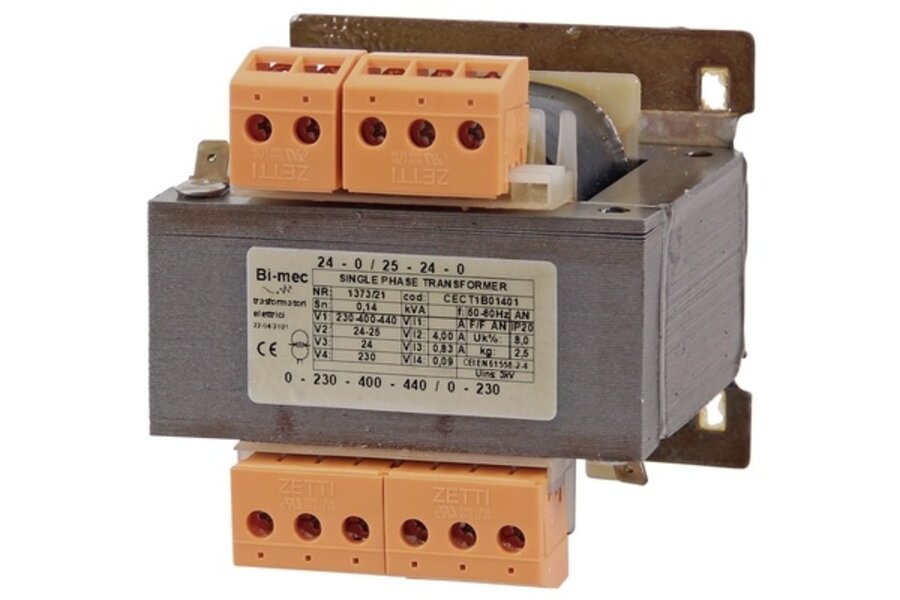 2202868901 Transformator SCK8-15 (0-230-400/0-24V 140VA)