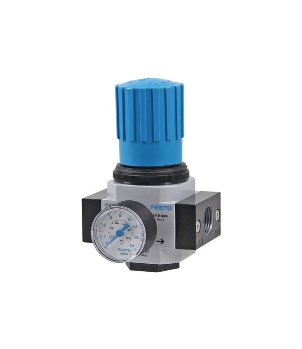 Festo reduceerventiel 1/2" 0-12bar (midi) | LR-1/2-D-MIDI