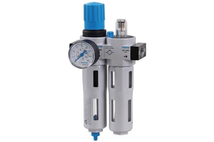 Festo reduceerventiel/olienevelaar (mini) | FRC-1/4-D-MINI