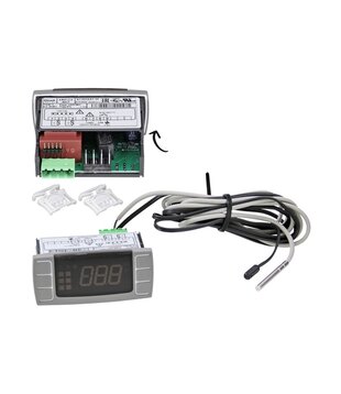 2901370167 Temperatuurdisplay t.b.v. ADQ koeldroger - incl. 2 sensoren (display / ventilatorsturing)