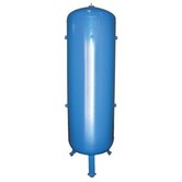 Persluchtketel verticaal 100 liter blauw 11 bar