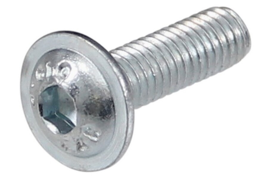 Inbusbout bolkop M6x12mm