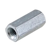 Koppelmoer verloop M6 inwendig / M8 inwendig